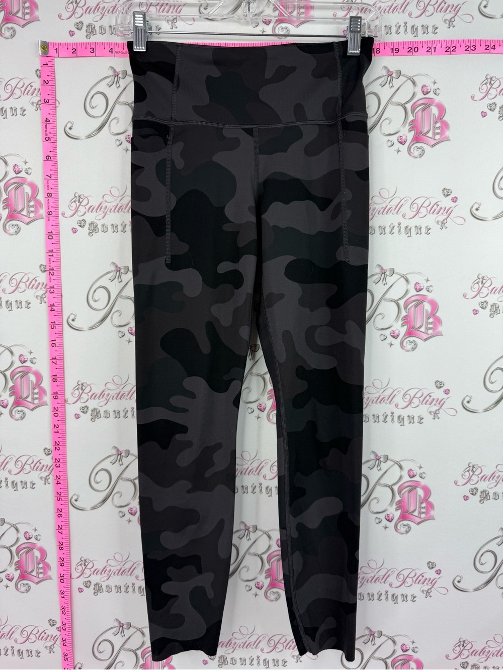 GAP tights camo Black & Charcoal Camo High-Rise Leggings